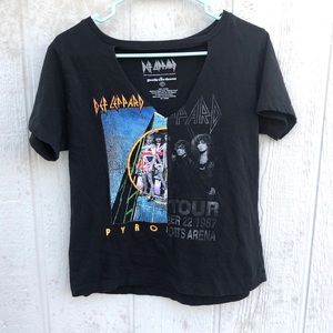 Def Leppard vintage band t-shirt